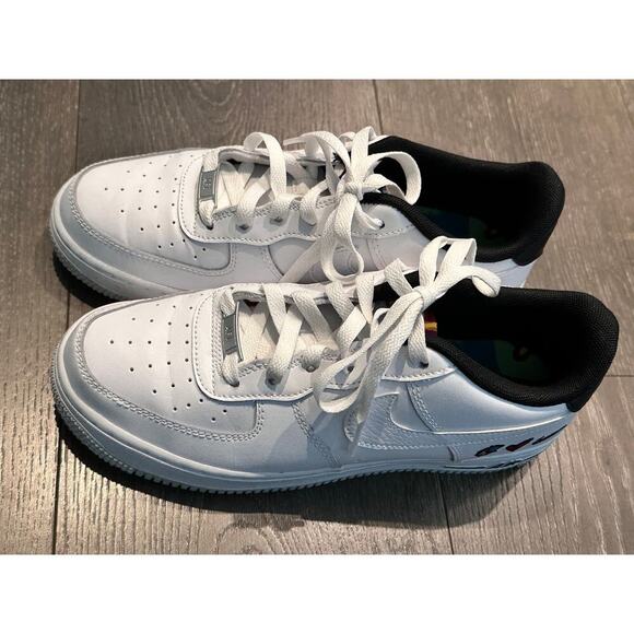 Air Force 1 '07 LV8 3 'Peace Love Nike' Youth 5.5 - Picture 4 of 7